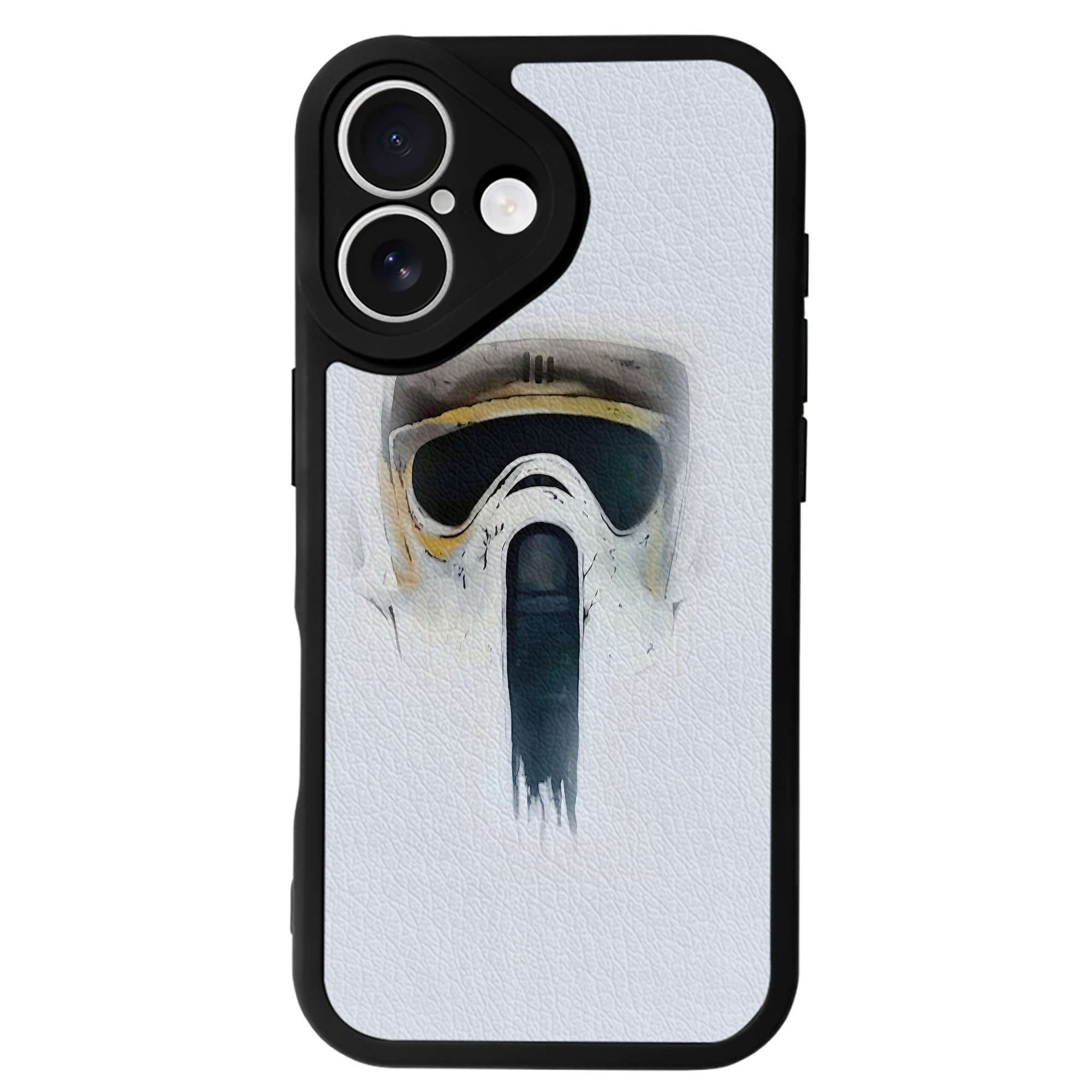 （画像用） スター・ウォーズ Star Wars 【iPhone 16シリーズ対応】シリコンスマホケース（レザー調） 材質：シリコン
